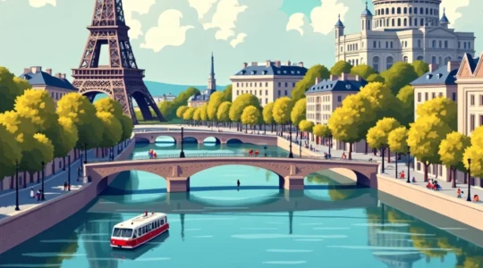 visiting Paris